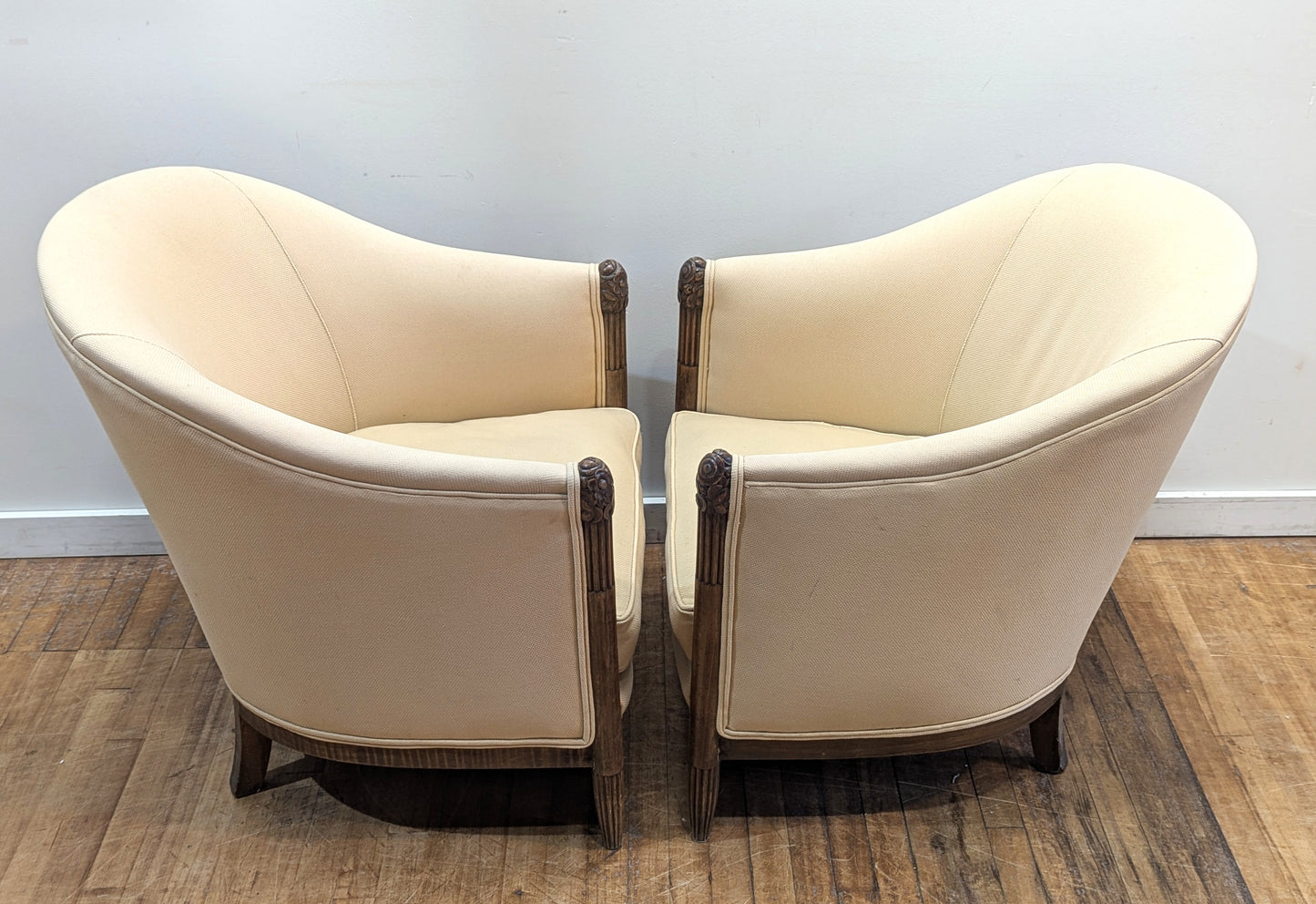French Art Deco Tub Club Chairs