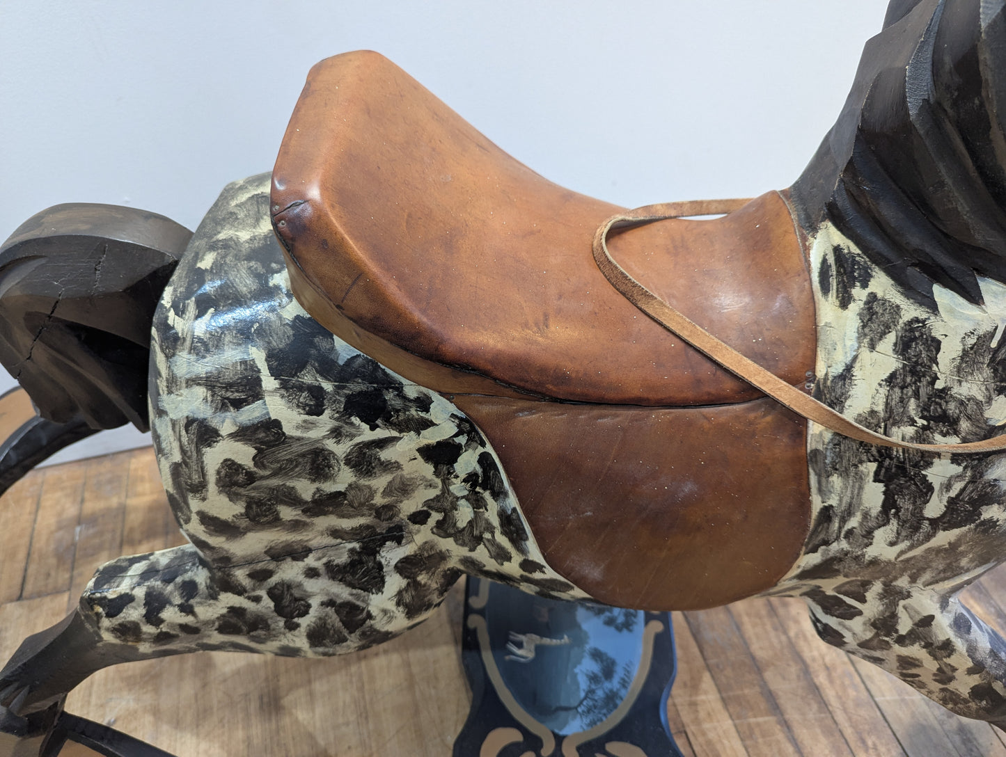 American Folk Art Rocking Horse