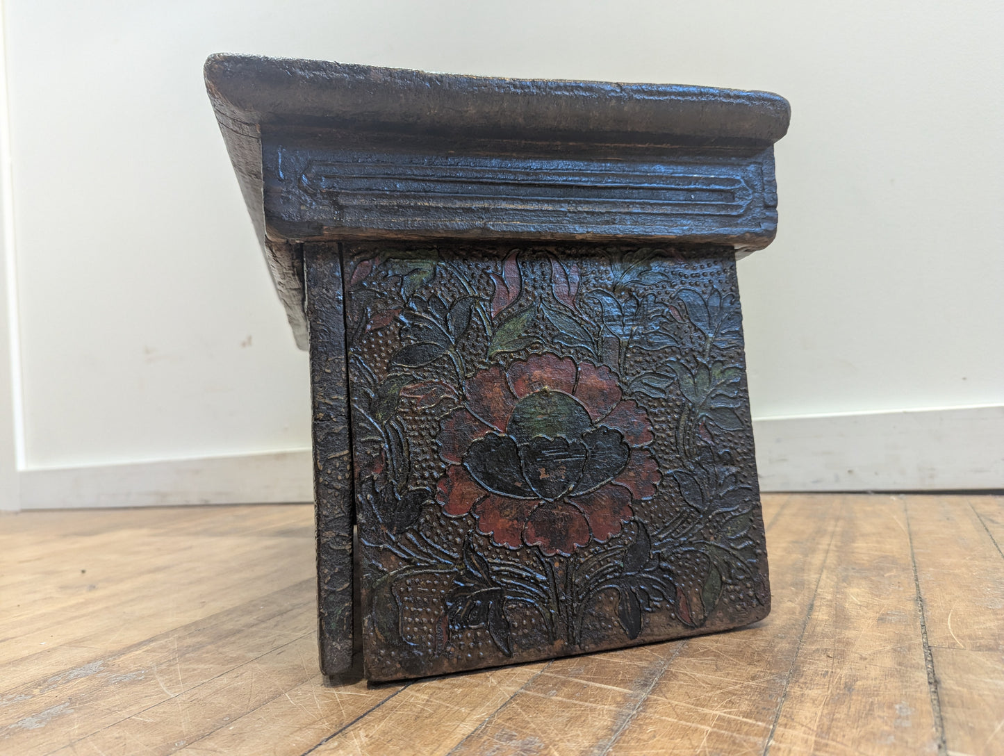 Antique Tibetan Folding Table Tepchog
