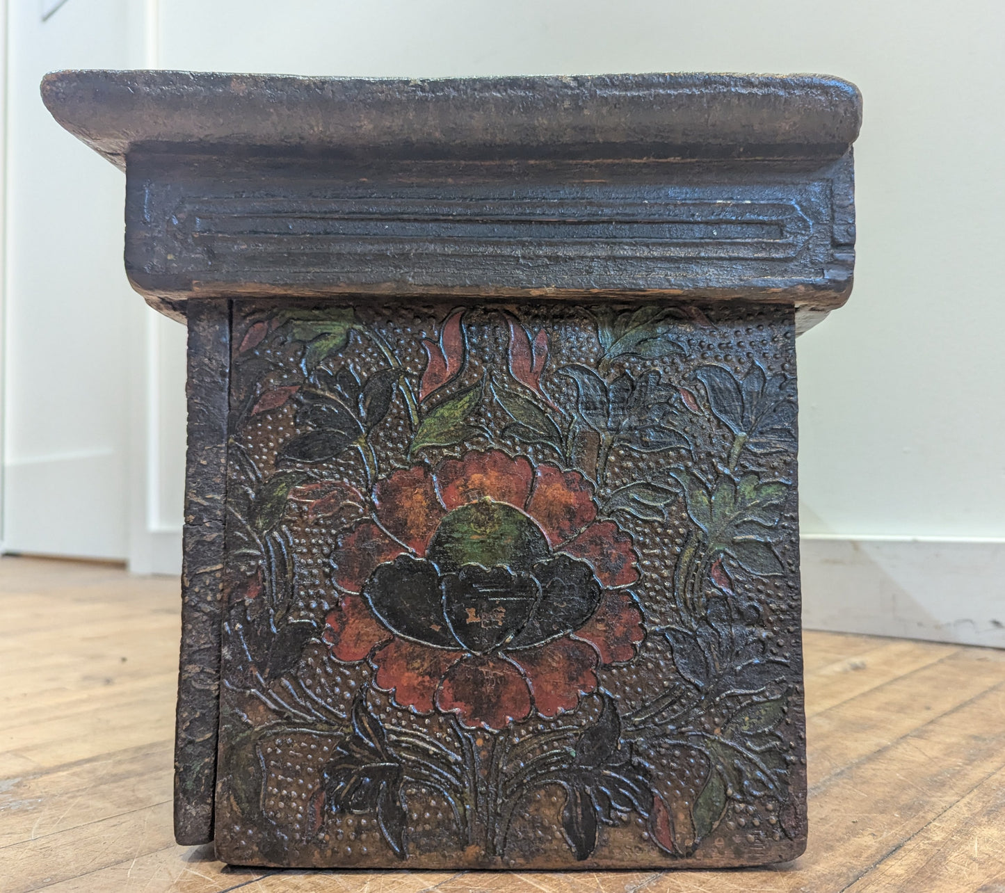 Antique Tibetan Folding Table Tepchog