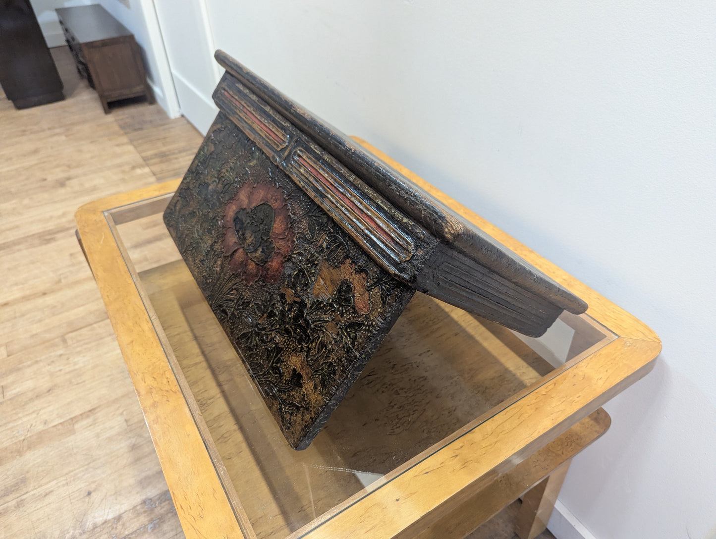 Antique Tibetan Folding Table Tepchog