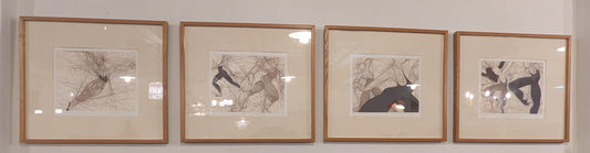 Suite of Guillaume Azoulay Signed Etchings