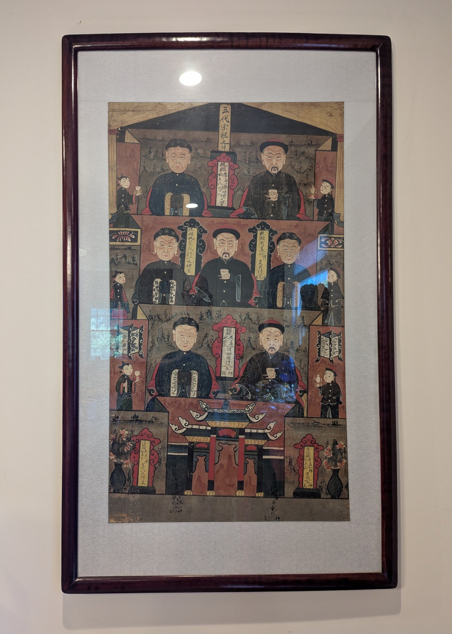 19th Century Ancestor Paiting