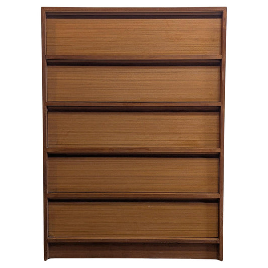 Danish Mid Century Modern Teak Dresser