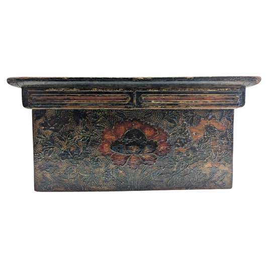 Antique Tibetan Folding Table Tepchog